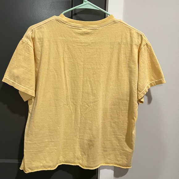 Brandy Melville “honey” t-shirt, yellow/gold - Picture 3 of 3